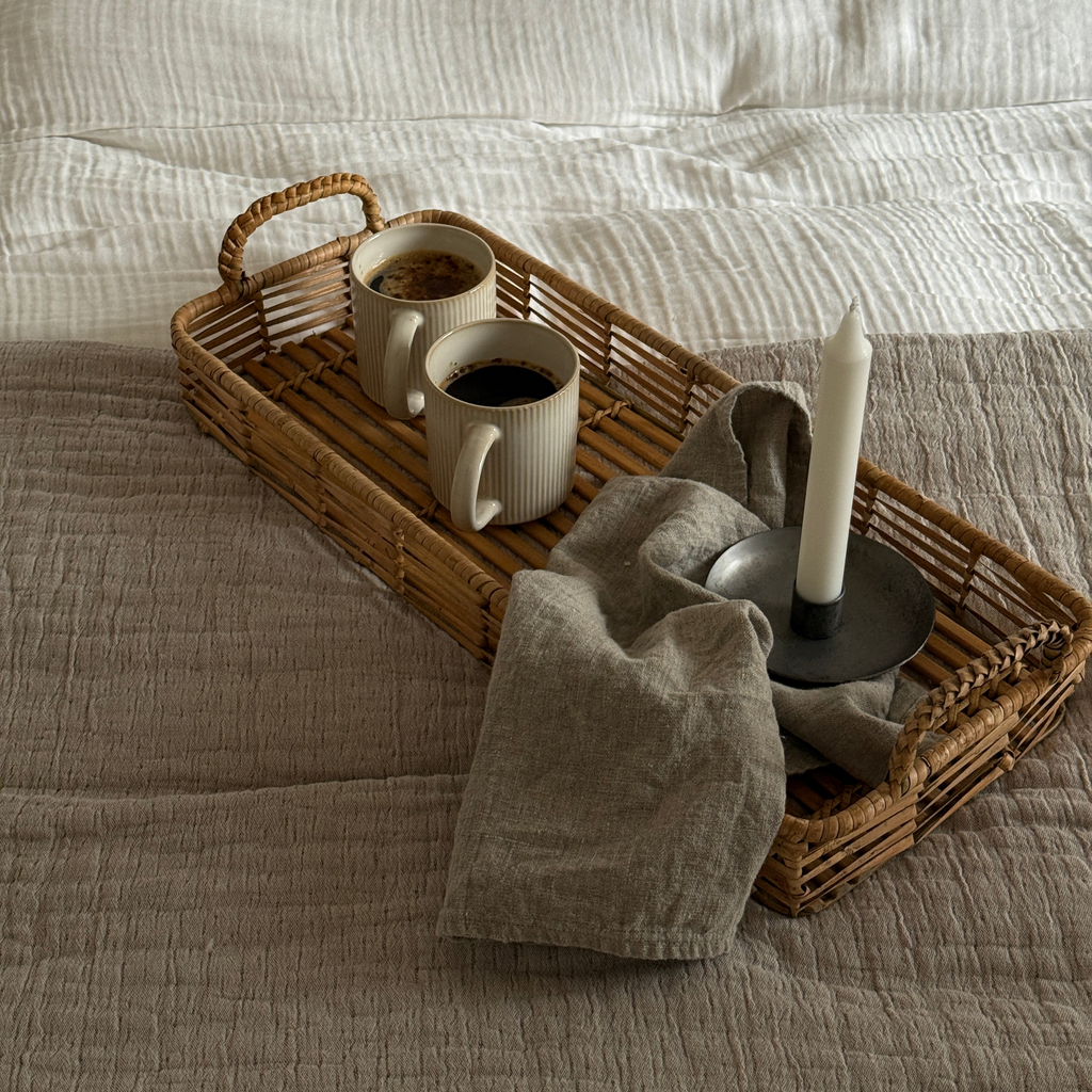Serveringsbakke | Rattan