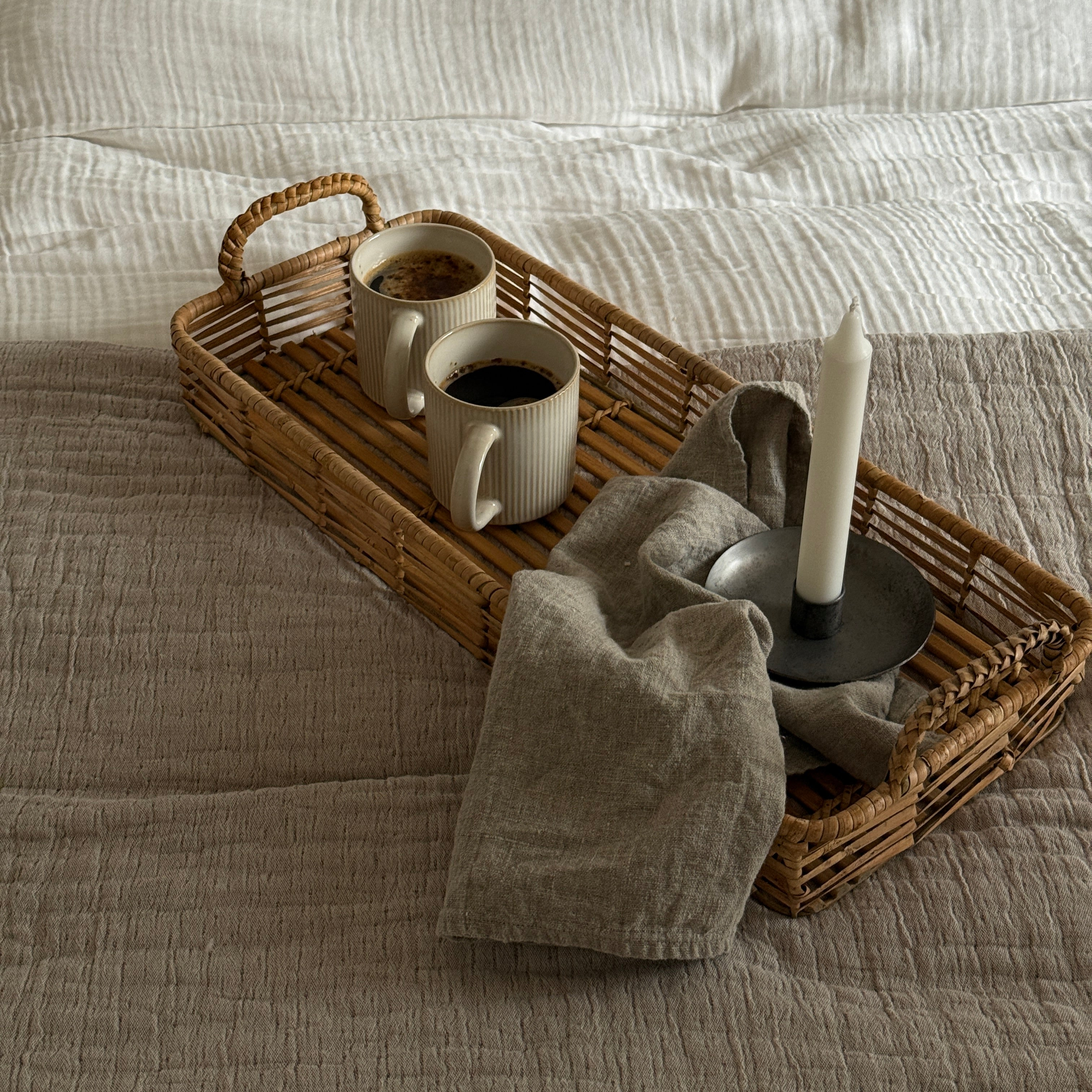 Serveringsbakke | Rattan