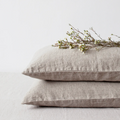 Pude | Beige hør